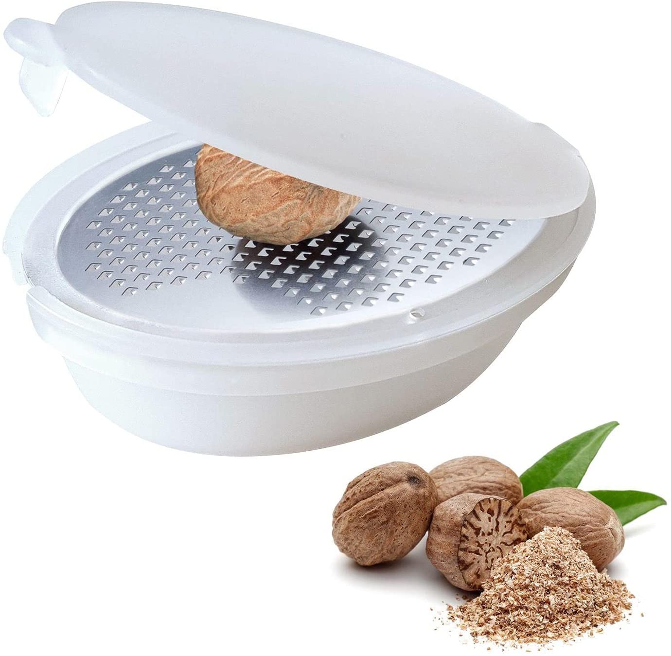 Kitchen Cooking Stainless Steel Garlic Ginger Grater Mini Silver